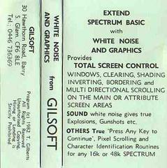 White Noise and Graphics ZX Spectrum Prices