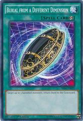 Burial from a Different Dimension [1st Edition] SR04-EN025 YuGiOh Structure Deck: Dinosmasher's Fury Prices