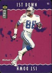 Michael Irvin #Y73 Football Cards 1996 Collector's Choice Update You Make the Play Prices