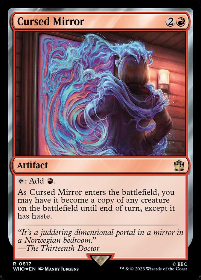 Cursed Mirror [Foil] #817 Magic Doctor Who