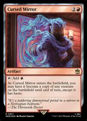Cursed Mirror [Foil] #817 Magic Doctor Who Prices