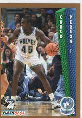 Chuck Person Basketball Cards 1992 Fleer Prices
