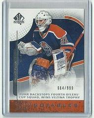 Grant Fuhr #114 Hockey Cards 2008 SP Authentic Prices