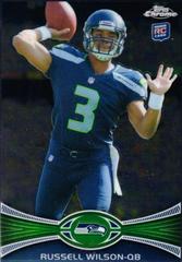 Russell Wilson [Stands in Background] #40 Football Cards 2012 Topps Chrome Prices
