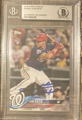 Juan Soto [Hands on Hips Autograph] Baseball Cards 2018 Topps Update Prices