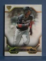 Ronald Acuna Jr #7 Baseball Cards 2020 Topps Triple Threads Prices