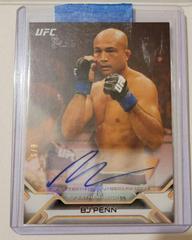 BJ Penn [Red] Ufc Cards 2016 Topps UFC Knockout Autographs Prices