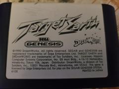 Cartridge (Front) | Target Earth Sega Genesis