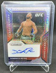 Dominick Reyes [Mojo] Ufc Cards 2021 Panini Prizm UFC Sensational Signatures Prices