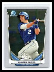 Hunter Dozier [Chrome] Baseball Cards 2014 Bowman Draft Picks Top Prospects Prices
