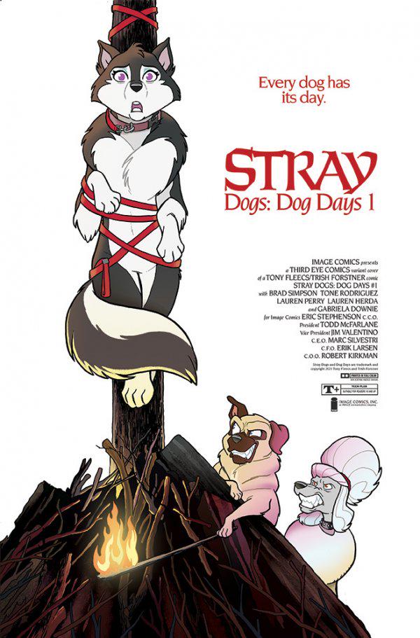 Stray Dogs: Dog Days [Elvira] #1 (2021) Comic Books Stray Dogs: Dog Days