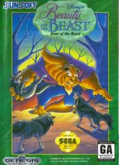 Beauty And The Beast: Roar Of The Beast - Front | Beauty and the Beast: Roar of the Beast Sega Genesis