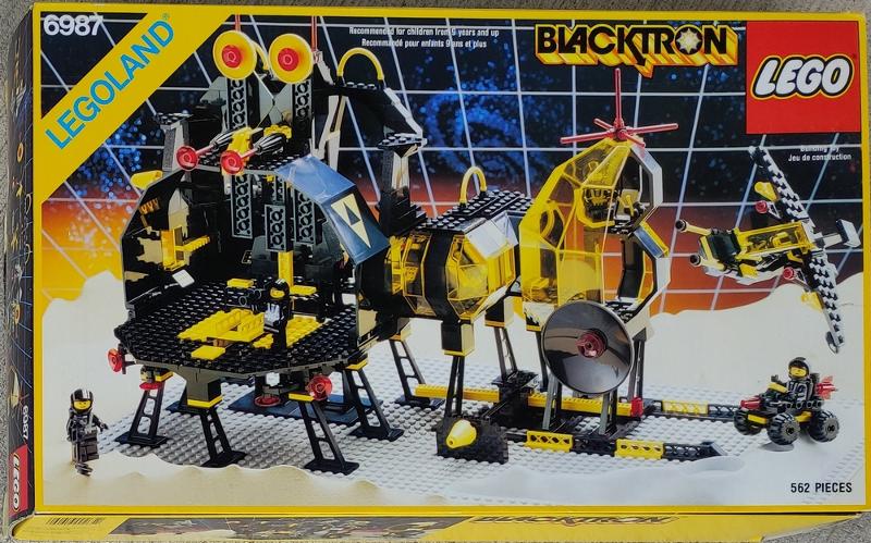 Message Intercept Base #6987 LEGO Space