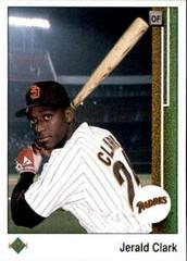 Jerald Clark #30 Baseball Cards 1989 Upper Deck Prices