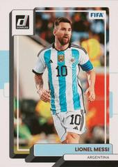 Lionel Messi #10 Soccer Cards 2022 Panini Donruss Prices