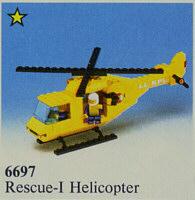 LEGO Set | Rescue-I Helicopter LEGO Town