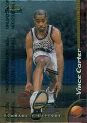 Vince Carter [w/ Coating] Basketball Cards 1998 Finest Prices