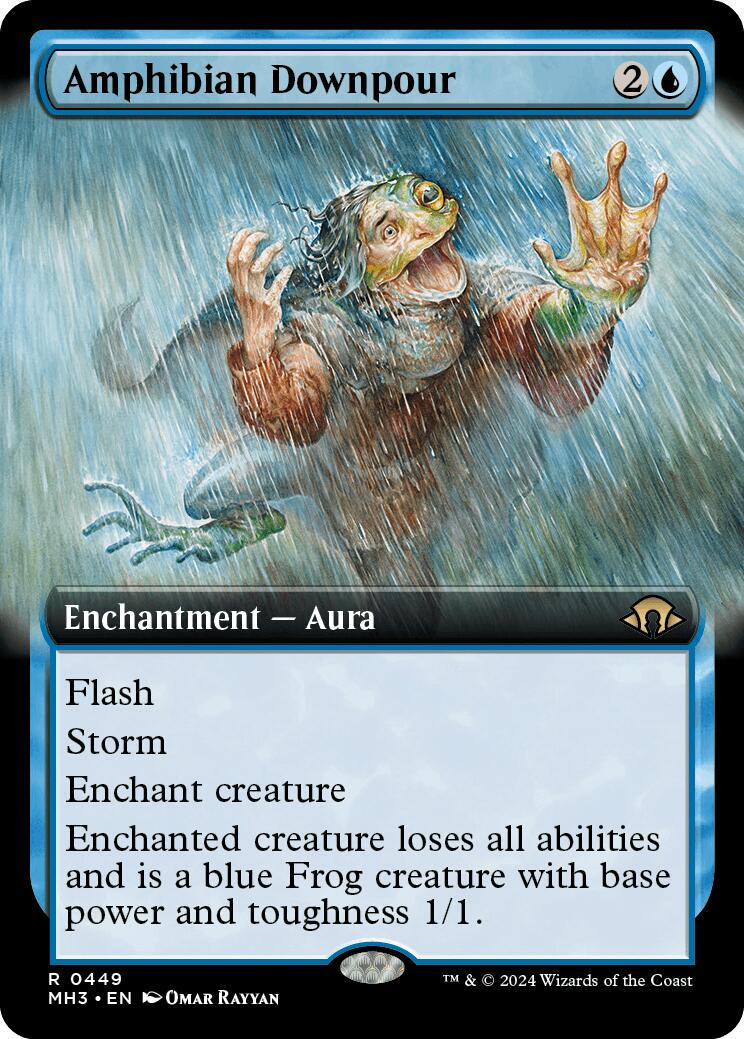 Amphibian Downpour [Foil] #449 Magic Modern Horizons 3