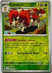 Sawsbuck [Reverse Holo] #17 Pokemon Temporal Forces Prices