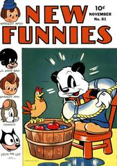 New Funnies #81 (1943) Comic Books New Funnies Prices