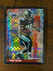 Fred Taylor [Xfractor] #3 Football Cards 2003 Bowman Chrome Prices