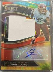 Chase Young [Tie-Dye Prizm] Football Cards 2020 Panini Select Prime Selections Signatures Prices