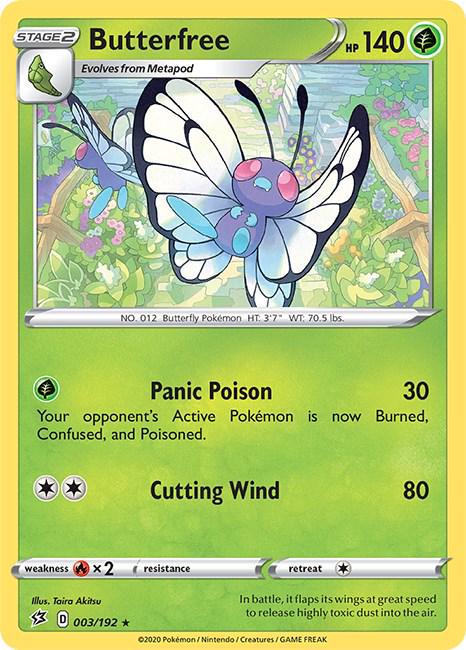 Butterfree #3 Pokemon Rebel Clash