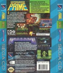 Ultraverse Prime & Microcosm - Back | Ultraverse Prime & Microcosm Sega CD