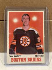 Don Awrey #4 Hockey Cards 1970 O-Pee-Chee Prices