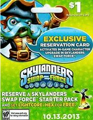 UFO Hat - SWAP Force, Target Pre-order Card Skylanders Prices