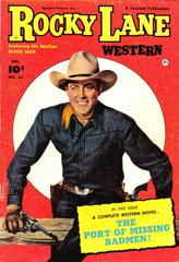 Rocky Lane Western #32 (1951) Comic Books Rocky Lane Western Prices