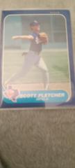 Scott Fletcher #U-41 Baseball Cards 1986 Fleer Update Prices
