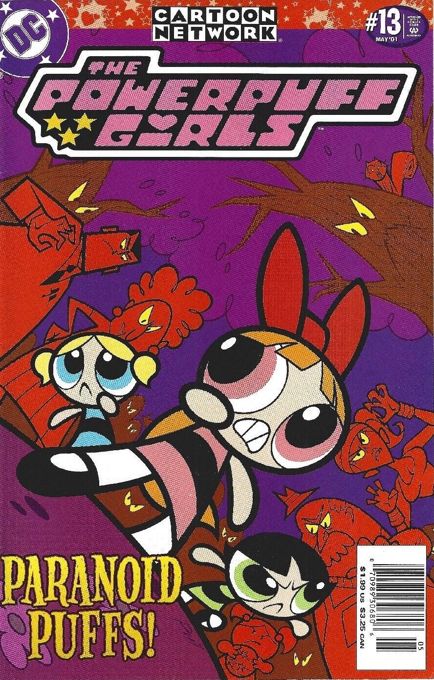 The Powerpuff Girls [Newsstand] #13 (2001) Comic Books Powerpuff Girls