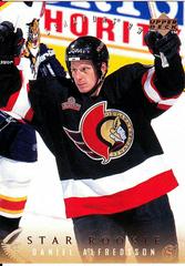 Daniel Alfredsson #504 Hockey Cards 1995 Upper Deck Prices