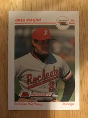Greg Biagini Baseball Cards 1991 Impel Line Drive Prices