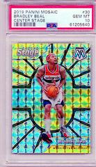 Bradley Beal Basketball Cards 2019 Panini Mosaic Center Stage Prices