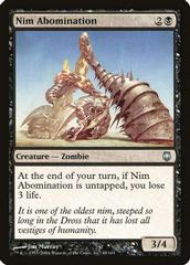 Nim Abomination [Foil] Magic Darksteel Prices