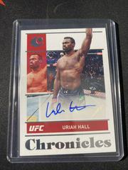 Uriah Hall Ufc Cards 2022 Panini Chronicles UFC Signatures Prices