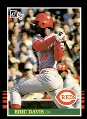 Eric Davis #325 Baseball Cards 1985 Donruss Prices