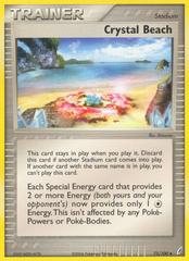 Crystal Beach #75 Pokemon Crystal Guardians Prices