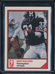 Skip Walker Football Cards 1983 Jogo CFL Limited Prices
