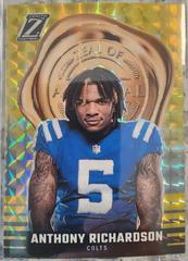 Anthony Richardson [Gold] #26 Football Cards 2023 Panini Zenith Zeal of Approval Prices