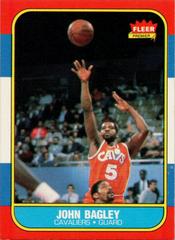 John Bagley #5 Basketball Cards 1986 Fleer Prices