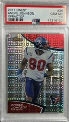 Andre Johnson [Xfractor] #36 Football Cards 2011 Topps Finest Prices