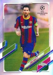 Lionel Messi [Refractor] #1 Soccer Cards 2020 Topps Chrome UEFA Champions League Prices