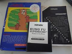 Cartridge And Manual | Kung-Fu Superkicks Colecovision