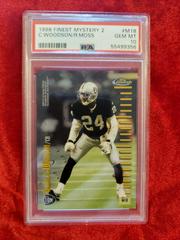 Randy Moss, Charles Woodson #M18 Football Cards 1998 Topps Finest Mystery 2 Prices