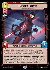 Seventh Sister [Hyperspace] #133 Star Wars Unlimited: Spark of Rebellion Prices