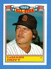 LaMarr Hoyt #21 Baseball Cards 1986 Topps All Star Glossy Set of 22 Prices
