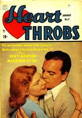 Heart Throbs #17 (1953) Comic Books Heart Throbs Prices